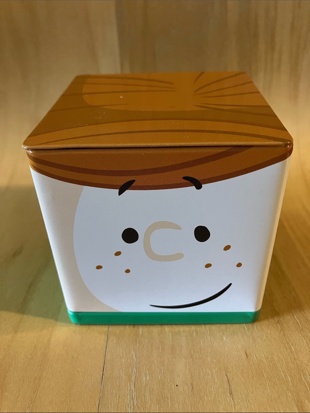 Hallmark Peppermint Patty Cubeez 3"x3" Collectible Storage Tin
